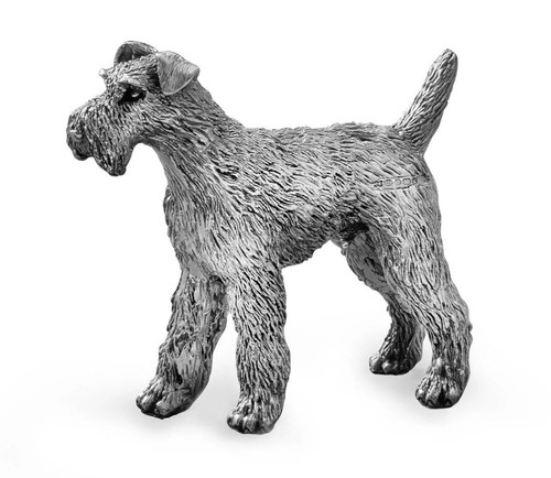 Silver fox terrier model - silver,