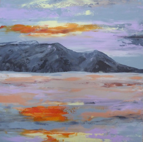 Catbells sunset original - catbells, :