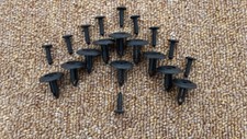 FIT FIAT 10 PCS AUTO BUMPER FENDER TRIM PANEL FASTENER SCREW CLASP CLIPS