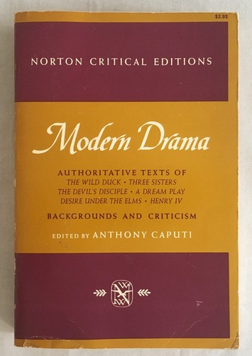 Norton critical edition modern - norton,