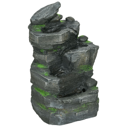 Solar garden water fountain - solar,