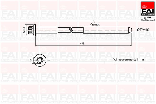 Fai autoparts b292 cylinder - autoparts,