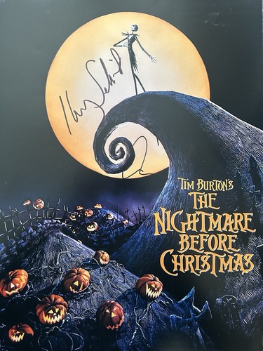 Tim burton henry selick signed - selick,