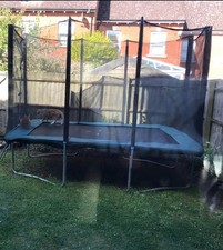 Kanga Green 8x12ft Rectangular Trampoline