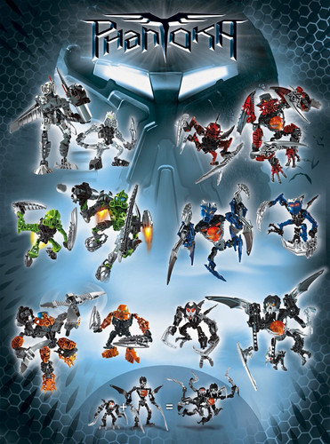 Lego bionicle phantoka - lego, |