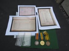 WW 1 TRIO VICTORY/WAR MEDAL