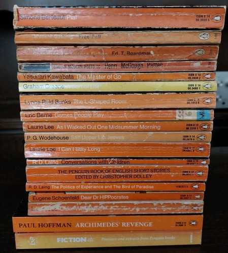 18x vintage 60s - vintage, orange