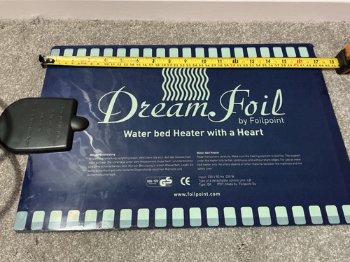 Dreamfoil electric waterbed - electric,