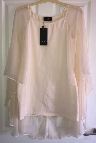 Paris layered chiffon cape - ax,