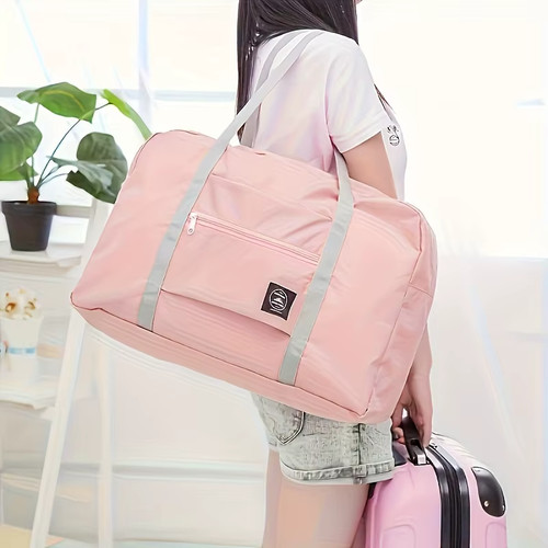 Womens foldable travel duffel - foldable,