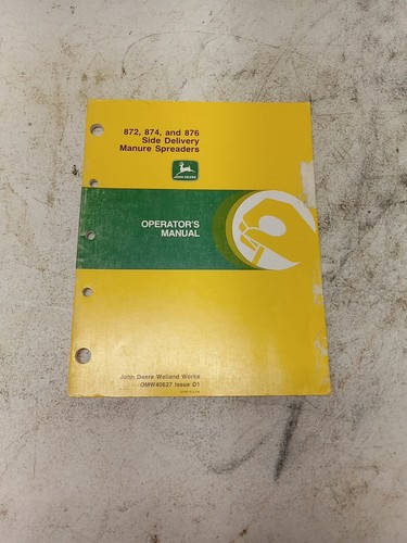 John deere operator - john, operator's