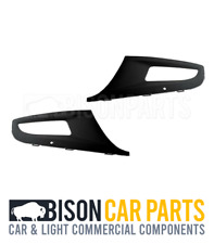 FITS VW POLO 6R 2009 - 2014 FRONT BUMPER FOG LIGHT GRILL PAIR SET LEFT + RIGHT