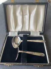 Vintage boxed childs spoon - boxed,