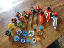 Tamara Tomy Beyblade Burst Battling Tops and Launchers Bundle