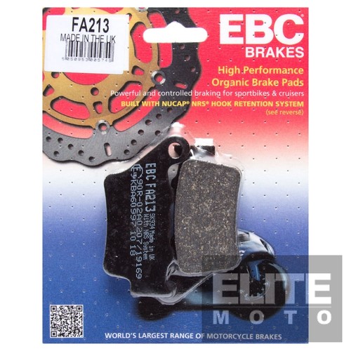 Ebc organic rear brake - organic, pads