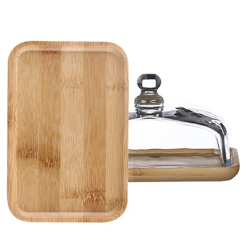 Set bamboo cake stand - ,