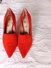 Boden Red Millie Shoes Size 5