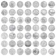 Circulated Commemorative 50p Coins