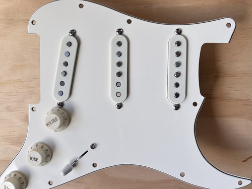 Stratocaster loaded pickguard - stratocaster,