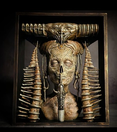 Giger style lilith wall - h.r,