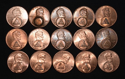 142s one lincoln cent - 142s.,