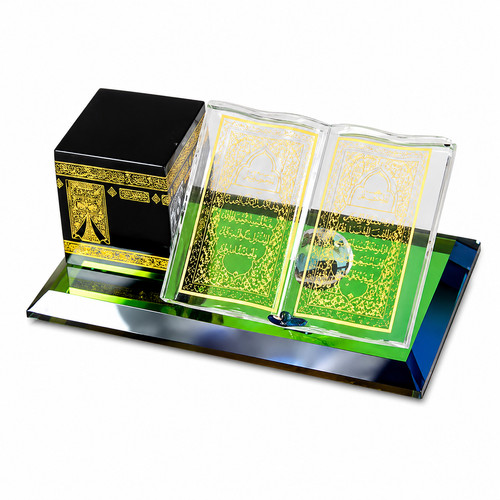 Islamic crystal glass ornament - islamic,