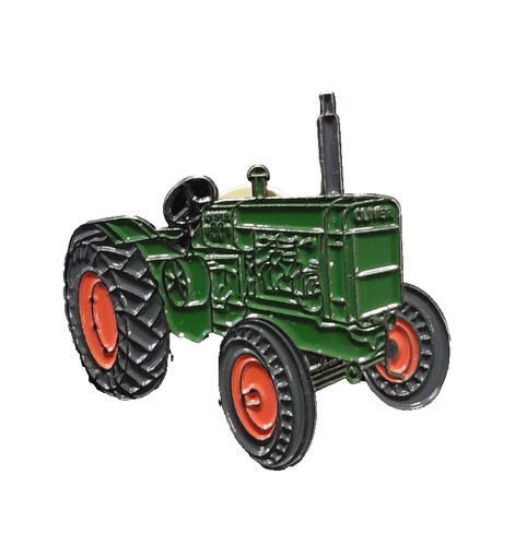 Oliver tractor pin badge - oliver,