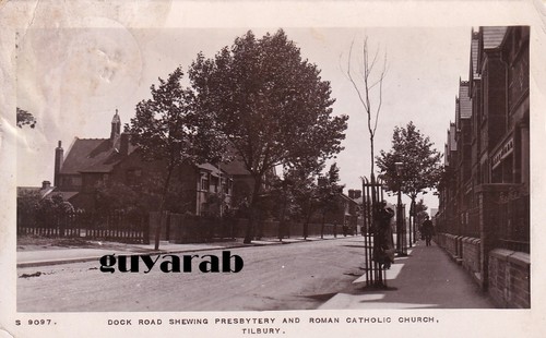 Dock road shewing presbytery - road,
