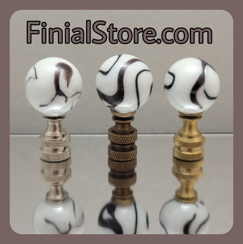Chocolate swirl marbled glass - chocolate,