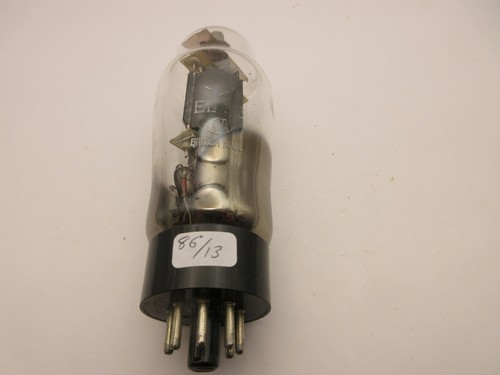 El38 mullard valve black base - el38,