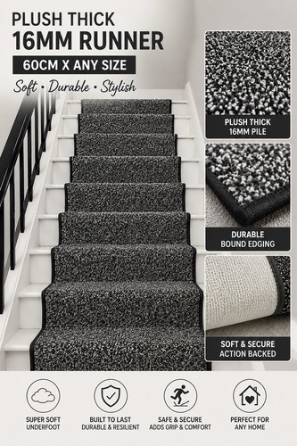 Stair runner plush - stair, 16mm