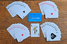 Collectable, Saudi Arabian Airlines Playing Cards, Rare Full Deck With 2 Jokers.