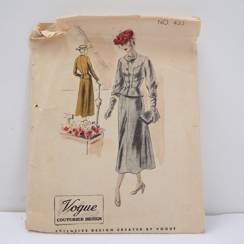 Vtg sewing pattern vogue - sewing,