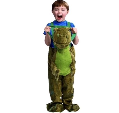 Dinosaur ride fancy dress - dinosaur,