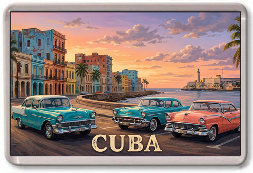 Fridge magnet cuba havanna - -,
