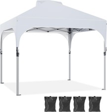 YITAHOME 2.5x2.5M Pop Up Gazebo Waterproof Heavy Duty Folding Tent with Roller