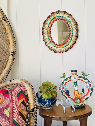 Mexican folk art painted - mexican,