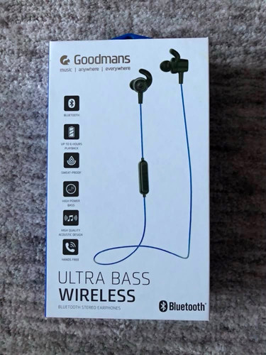 Goodmans ultra bass wireless - goodmans,