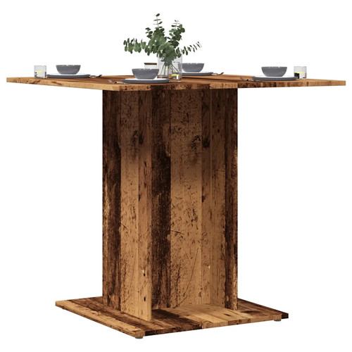 Walplus dining table old wood - table,