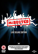 McBusted: Live at the O2/Tour Play DVD (2015) McBusted cert 15 2 discs