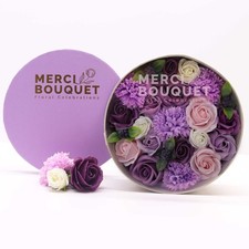Round Box - Lavender Rose &