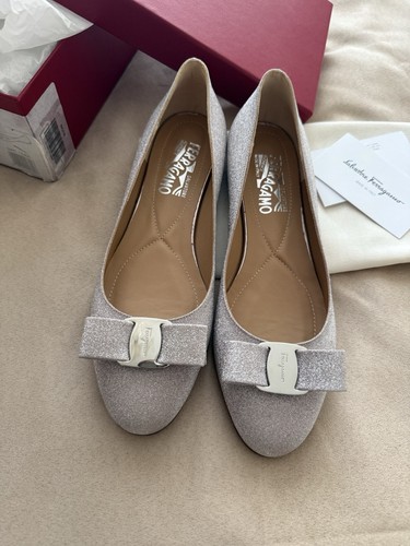 Ferragamo varina flat - varina, glitter