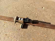 Vintage Carpenter's Trammel Beam Compass Brass Fittings