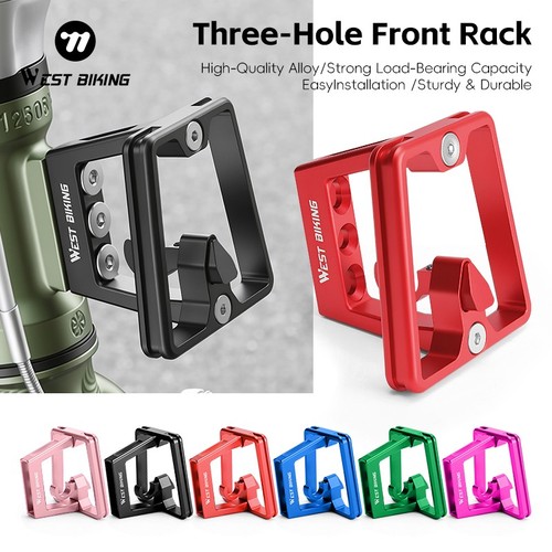 Folding bike front bag carrier - folding,