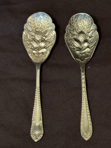 Two vintage silver - two, plated