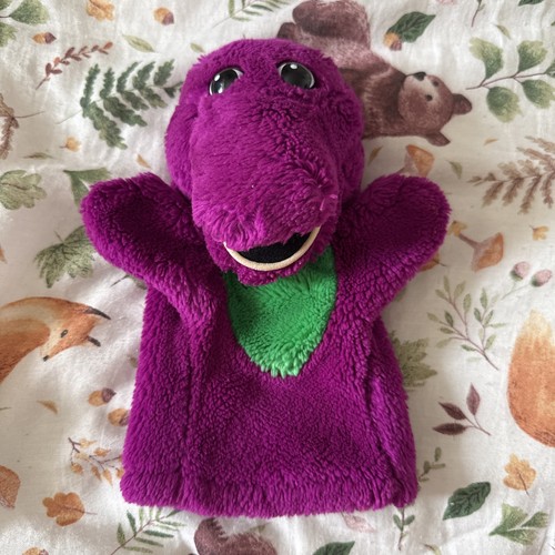 Vintage barney dinosaur hand - dinosaur,