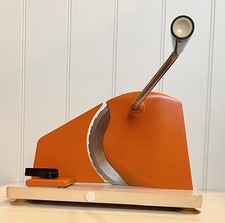 VINTAGE Smalcalda Rostfrei German Meat Slicer Bread Adjustable 1970's Retro RARE