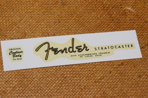 Fender strat 1960 - fender®, 1960-61'