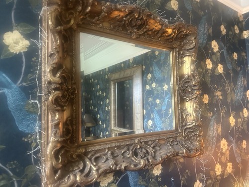Ornate gold framed rectangular - ornate,