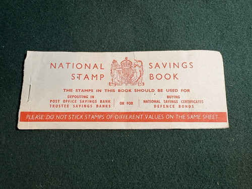 National savings stamp - stamp, book